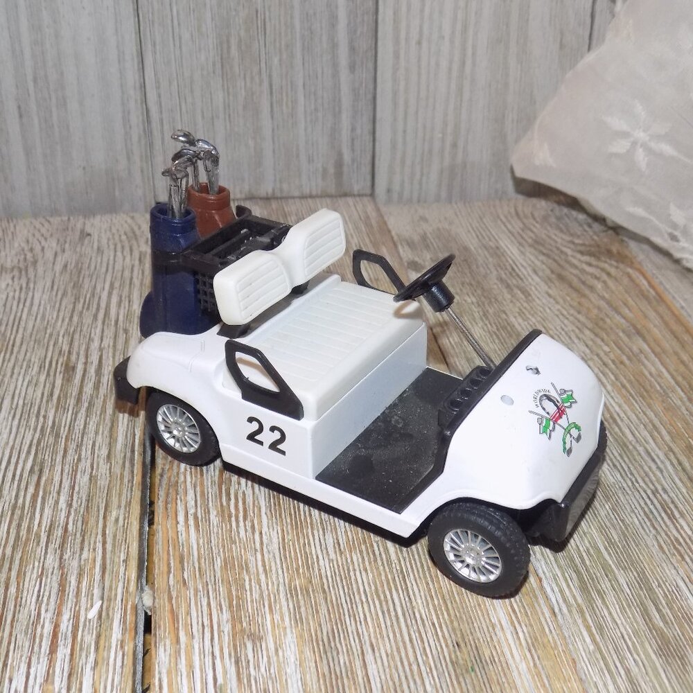 Toy Golf Cart, Small Toy Car, Collector Toy Car *